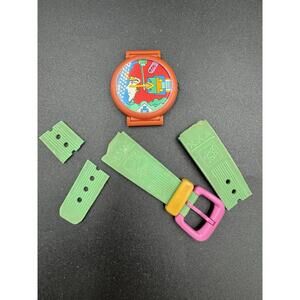 Vintage 1988 PETER MAX Wrist Watch Rare ! Collector’s Piece SAVE THE RAINFOREST